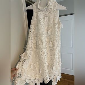 Tuckernuck Blanc Guipure Lace Blythe Dress